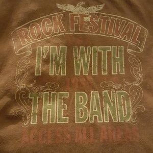 I'm with the band Tee| F*A*N*G